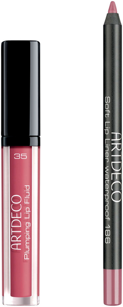 Artdeco Plumping Lip Fluid & Soft Lip Liner Waterproof Set