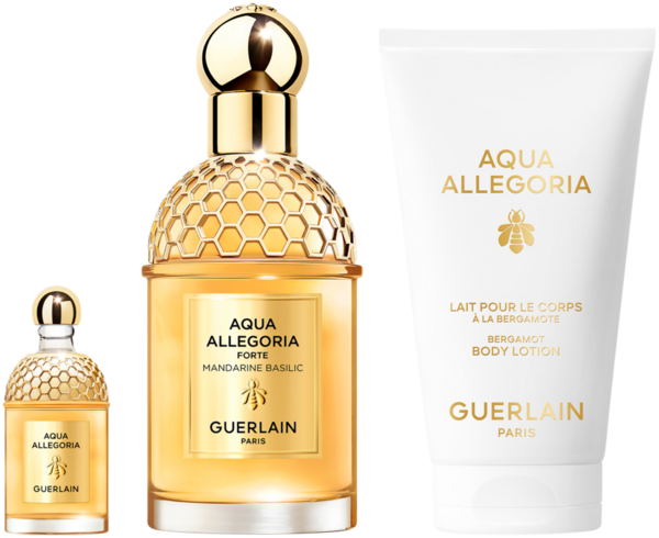 Guerlain Aqua Allegoria Mandarine Basilic Set EdP 75ml + Miniatur