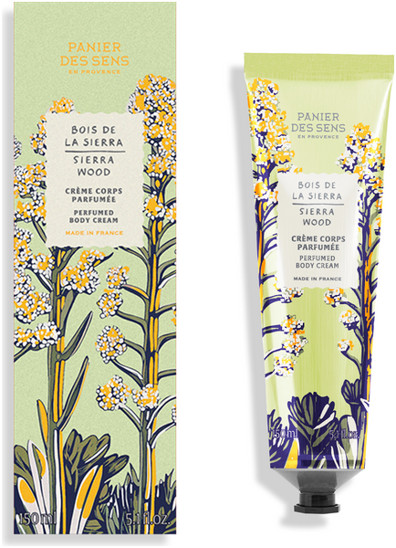 Panier des Sens Mediterranee Sierra Wood Parfümierte Körpercreme