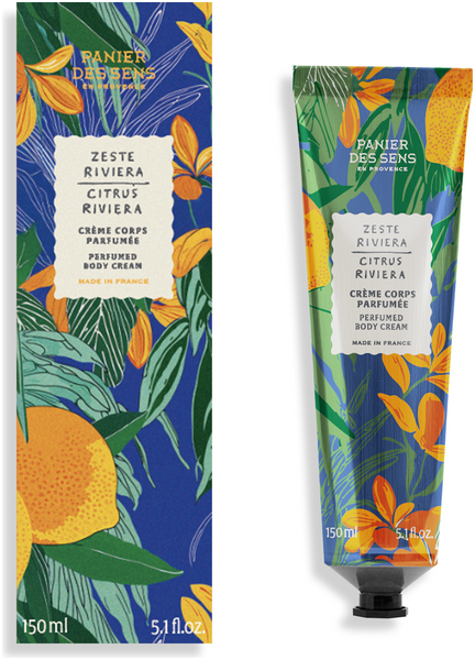 Panier des Sens Mediterranee Citrus Riviera Parfümierte Körpercreme