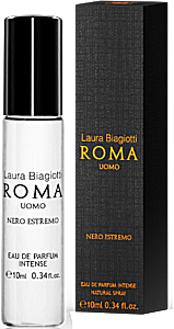 Zugaben Laura Biagiotti Roma Uomo Nero Estremo 10ml online kaufen bei Top Parfümerie ♥ Gratis-Geschenk zu jeder Bestellung ✓ Jetzt bestellen!