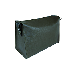 Hammann Lederwaren Kulturtasche Kalbleder d'grün Chervo 21 (25 x 10 x 19 cm)