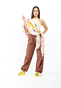 Codello Summerprint Schal 140cm x 140cm 85%cotton 12% acrylic 3% wool