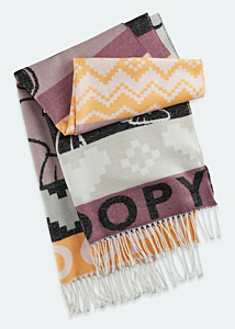 Codello SNOOPY HEART ZIG ZAG 100%POLYACRYLIC 65X210CM One Size