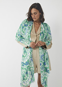 Codello PRINTED SCARF MODAL/CASHMERE PAISLEY 100X200CM