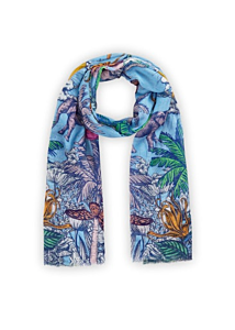 Codello PRINTED SCARF COTTON JUNGLE 100X180CM