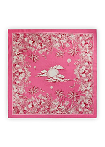 Codello PRINTED SQUARE COTTON/SILK JUNGLE 100X100CM