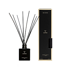 Cereria Molla Oud & Leather Diffuser with reed