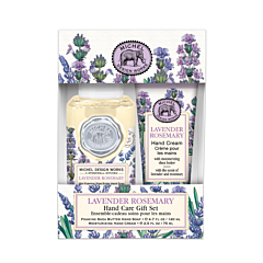 Michel Design Works Handpflegeset Lavender&Rosemary Handcreme 75ml & Seifenschaum 140ml