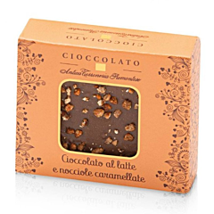 Antica Torroneria Piemontese Cioccolato al latte e nocciole caramellante