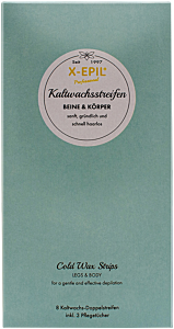 X-Epil Kaltwachs-Enthaarungsstreifen Beine und Körper