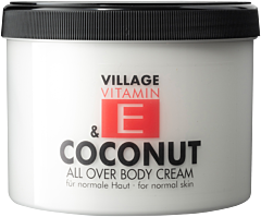 Village Vitamin E Coconut All Over Body Cream