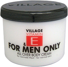 Village Vitamin E For Men Only All Over Body Cream