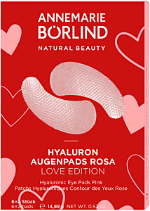 ANNEMARIE BÖRLIND Hyaluron Augenpads Rosa Love Edition Einzelverkauf