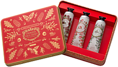 Panier des Sens Coffret Crème Mains INTEMPORELS Metallbox 3 Handcremes 30ml Mandel Honig Traube