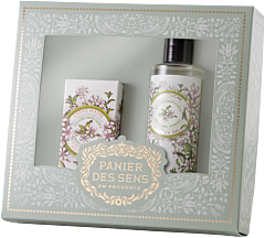 Panier des Sens Absolue Fleur d'Oranger Trousse Week-End Set = Gel Douche 70 ml + Lait Corps 70 ml + Crème Mains 30 ml