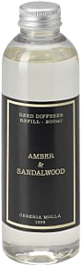 Cereria Molla Amber & Sandelwood Diffuser Refill