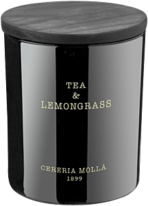 Cereria Molla Tea & Lemongrass Vegane Wachskerze Glas