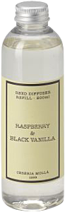 Cereria Molla Raspberry & Black Vanilla Diffuser Refill