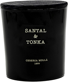 Cereria Molla Santal & Tonka Vegane Wachskerze Glas
