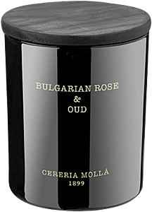 Cereria Molla Bulgarian Rose & Oud Vegane Wachskerze Glas