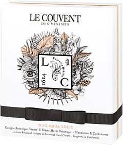 Le Couvent Aqua Solis Set = Cologne Botanique Intense 50 ml + Crème Mains 30 ml
