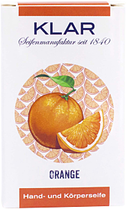 Klar Orangenseife