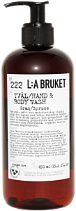 L:A Bruket 222 Hand & Body Wash Spruce
