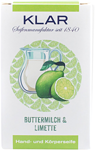Klar Buttermilch & Limettenseife