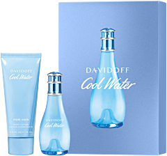 Davidoff Cool Water Woman Set = EdT Nat. Spray 30 ml + Body Lotion 75 ml