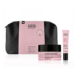 ANNEMARIE BÖRLIND Rose Nature Supreme Glow Set = Supreme Glow Cream-Gel 50 ml + Cooling Spa Eye Cream Gel 5 ml