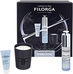 Filorga X-Mas Hydra Box = Hydra-Hyal Serum 30ml + Hydra-Hyal Creme 15ml + Filorga Kerze