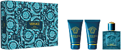 Versace Eros Set = EdT Nat. Spray 50 ml + Shower Gel 50 ml + After Shave Balm 50 ml