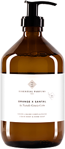 ESSENTIAL PARFUMS ORANGE X SANTAL by Natalie Gracia-Cetto Flüssigseife (nachfüllbar)