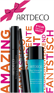 Artdeco Amazing Effect Mascara Set mit Augenmake-Up Entferner 40ml