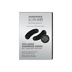 ANNEMARIE BÖRLIND Unisex Anti-Aging Augenpads Black by Matthias Schweighöfer