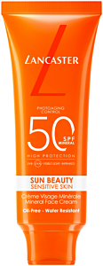 Lancaster Sun Beauty Mineral Face Cream SPF50