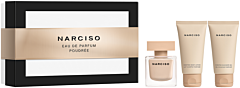 Narciso Rodriguez Narciso Poudrée Set EdP 50ml + Bodylotion 50ml + Duschgel 50ml