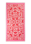 Codello PRINTED SCARF RECYCLED POLYESTER SUPERWOMAN 100X180CM
