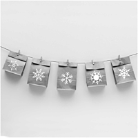 Weihnachten ootb Adventskalender DIY Set Star & Snowflake