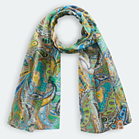 Codello Street Splash Schal 55x180cm paisley print recycled