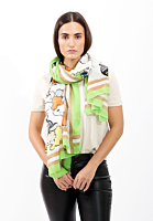 Codello Peanuts recycled Schal 100x180cm twill