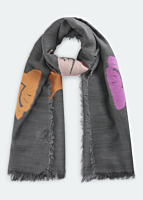 Codello WOOL SNOOPY FIGURE ACRYLIC COTTON 70X180CM One Size