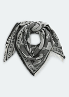 Codello 15%WOOL SNOOPY FIGURE 60%ACYRLIC 25%COTTON 110X110CM One Size