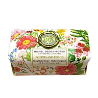 Michel Design Works Bath Soap Poppies and Posies