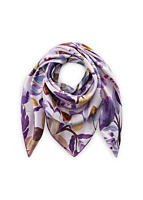 Codello PRINTED SQUARE SILK FLOWERS 110X110CM