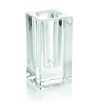 Zeller Kerzenhalter glas 60/40mm