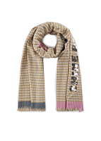 Codello WOVEN SCARF POLYACRYLIC CHECK QUOTE 70X190CM