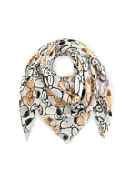 Codello PRINTED SQUARE POLYACRYLIC SNOOPY ALL OVER 135X135CM