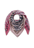 Codello PRINTED SQUARE POLYESTER/VISCOSE GRAPHIC PATTERN 135X135CM